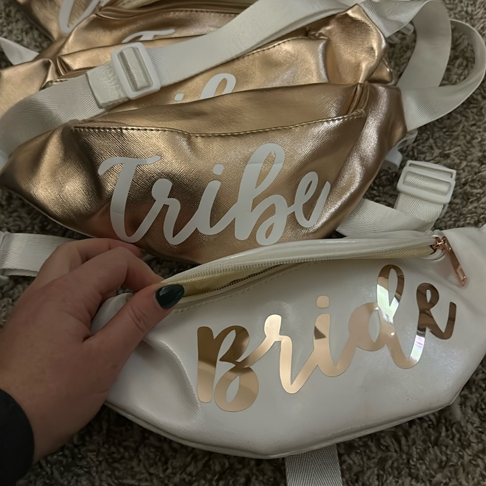 Bride tribe Fanny pack used once